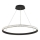 LED Stmievateľný luster na lanku LED/55W/230V 3000-6500K pr. 80 cm + diaľkové ovládanie