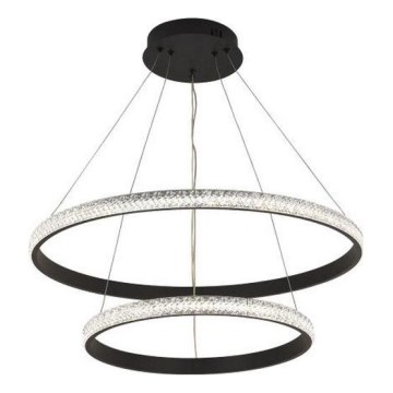 LED Stmievateľný luster na lanku LED/65W/230V 3000-6500K + diaľkové ovládanie