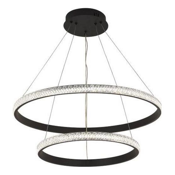LED Stmievateľný luster na lanku LED/65W/230V 3000-6500K + diaľkové ovládanie