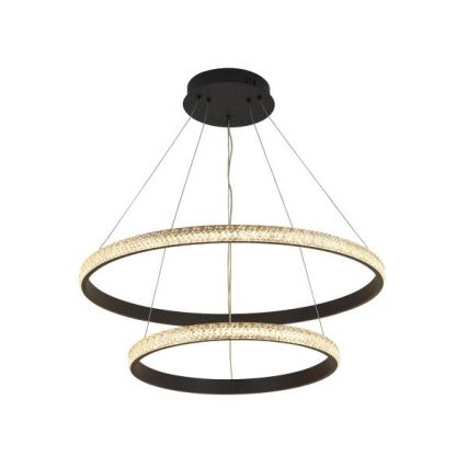 LED Stmievateľný luster na lanku LED/65W/230V 3000-6500K + diaľkové ovládanie