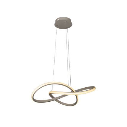 LED stmievateľný luster na lanku LED/65W/230V 3000-6500K pr. 49 cm + diaľkové ovládanie