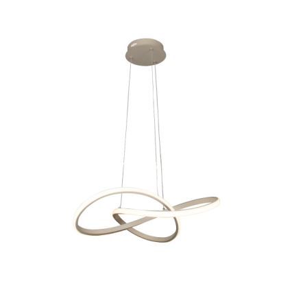 LED stmievateľný luster na lanku LED/65W/230V 3000-6500K pr. 49 cm + diaľkové ovládanie