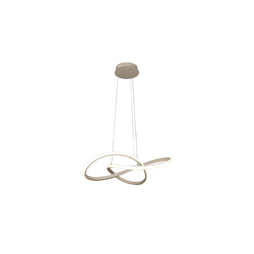 LED stmievateľný luster na lanku LED/65W/230V 3000-6500K pr. 49 cm + diaľkové ovládanie