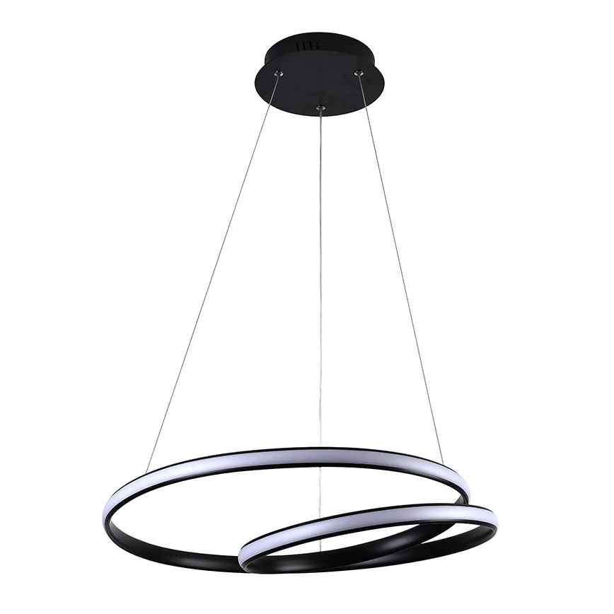 LED Stmievateľný luster na lanku LED/65W/230V 3000-6500K + diaľkové ovládanie