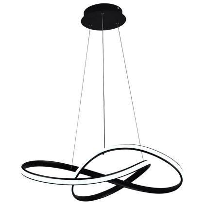 LED Stmievateľný luster na lanku LED/70W/230V 3000-6500K pr. 55 cm + diaľkové ovládanie