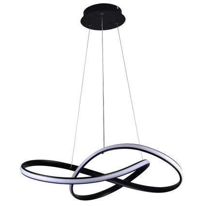 LED Stmievateľný luster na lanku LED/70W/230V 3000-6500K pr. 55 cm + diaľkové ovládanie