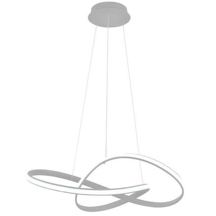 LED Stmievateľný luster na lanku LED/70W/230V 3000-6500K pr. 55 cm + diaľkové ovládanie