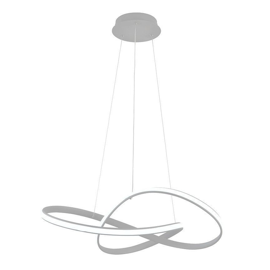 LED Stmievateľný luster na lanku LED/70W/230V 3000-6500K pr. 55 cm + diaľkové ovládanie
