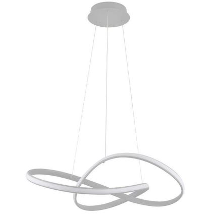 LED Stmievateľný luster na lanku LED/70W/230V 3000-6500K pr. 55 cm + diaľkové ovládanie