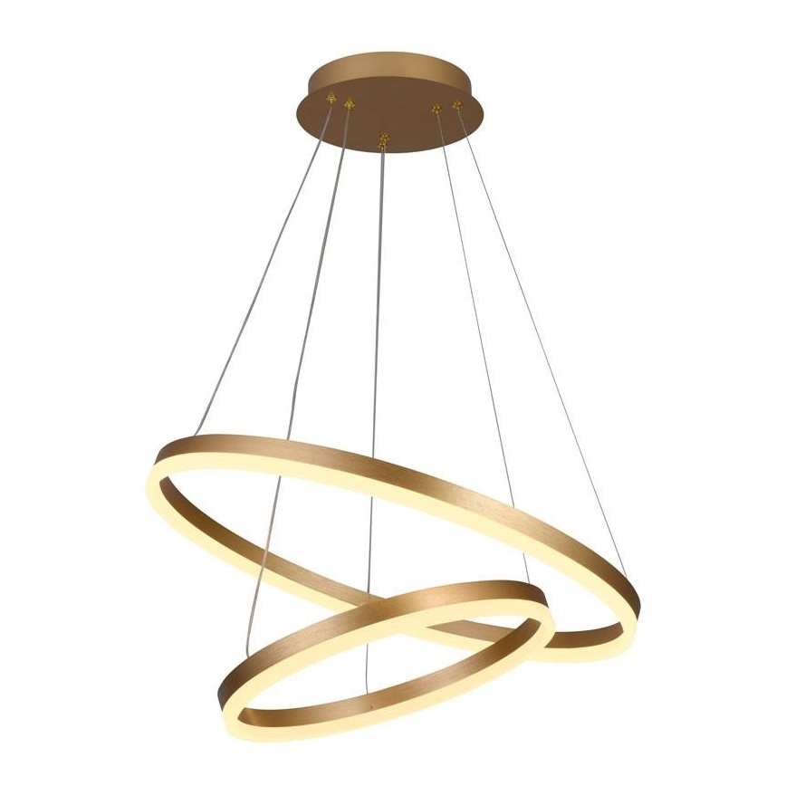 LED Stmievateľný luster na lanku LED/70W/230V 3000-6500K + diaľkové ovládanie