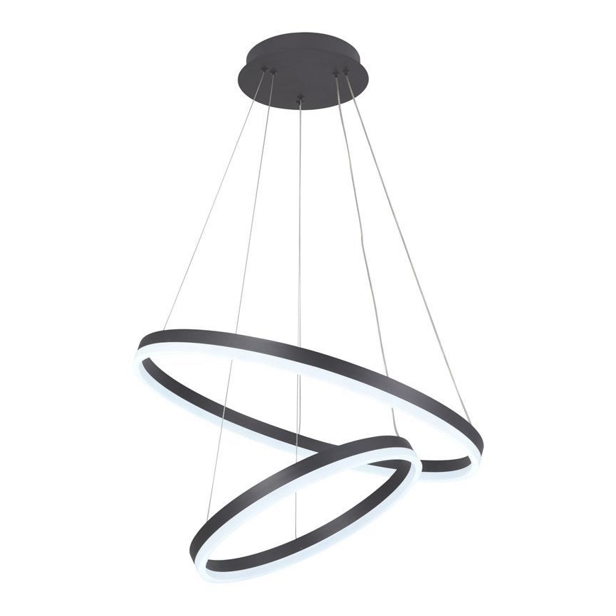 LED Stmievateľný luster na lanku LED/70W/230V 3000-6500K + diaľkové ovládanie