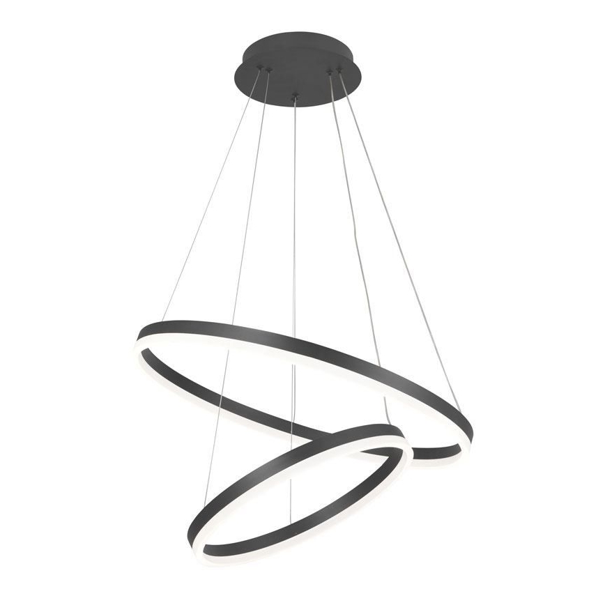LED Stmievateľný luster na lanku LED/70W/230V 3000-6500K + diaľkové ovládanie
