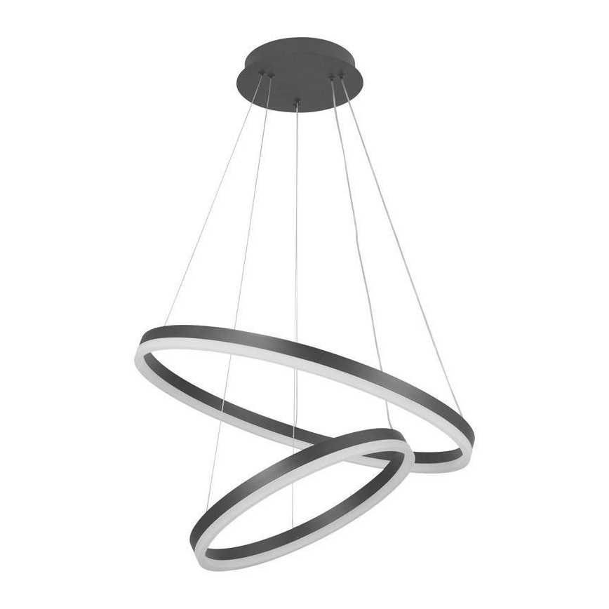LED Stmievateľný luster na lanku LED/70W/230V 3000-6500K + diaľkové ovládanie