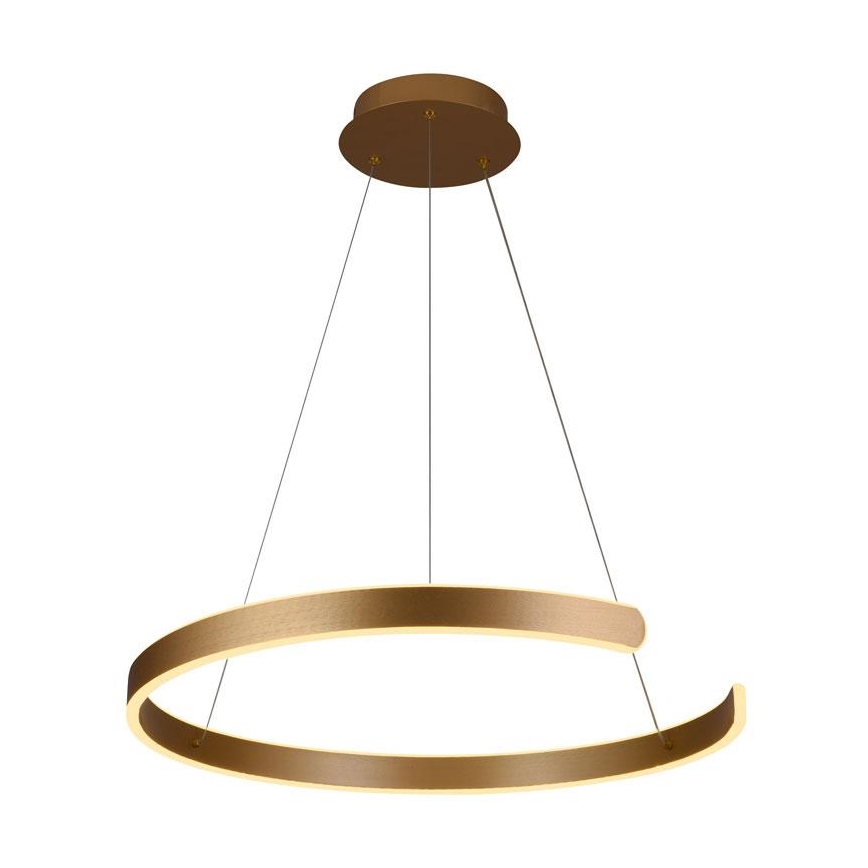 LED Stmievateľný luster na lanku LED/70W/230V 3000-6500K + diaľkové ovládanie