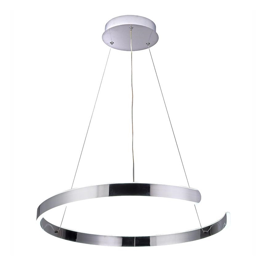 LED Stmievateľný luster na lanku LED/70W/230V 3000-6500K + diaľkové ovládanie