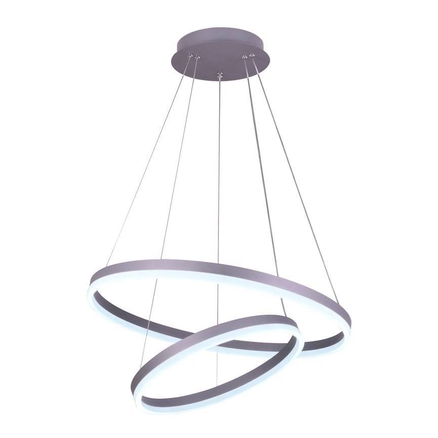 LED Stmievateľný luster na lanku LED/70W/230V 3000-6500K + diaľkové ovládanie