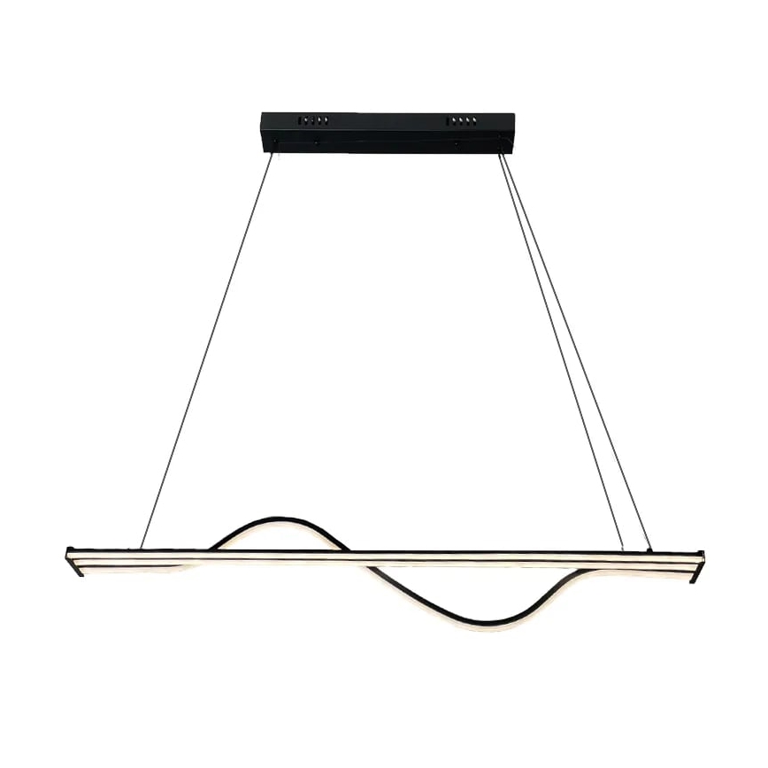 LED Stmievateľný luster na lanku LED/70W/230V 3000-6500K + diaľkové ovládanie