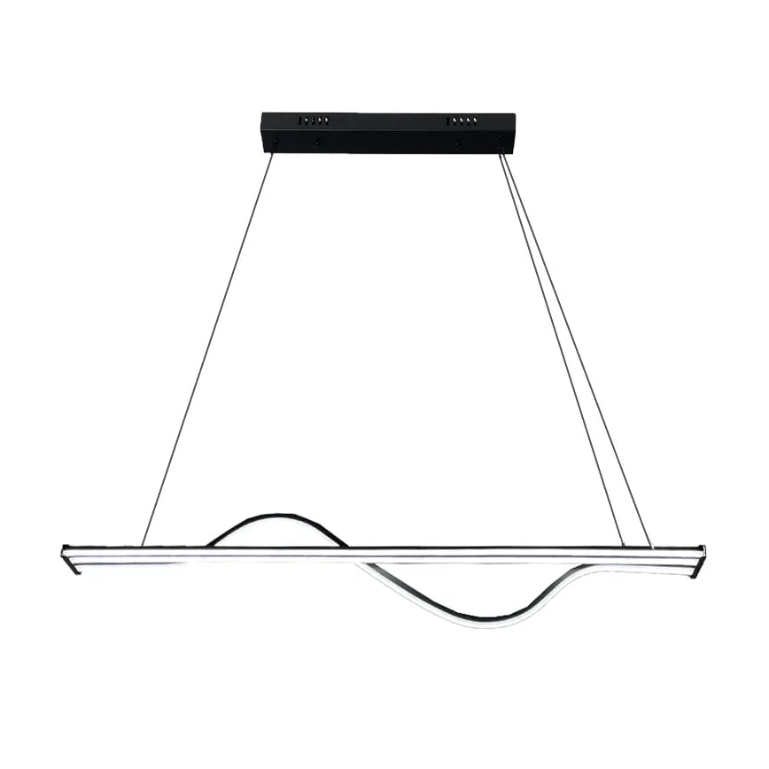 LED Stmievateľný luster na lanku LED/70W/230V 3000-6500K + diaľkové ovládanie