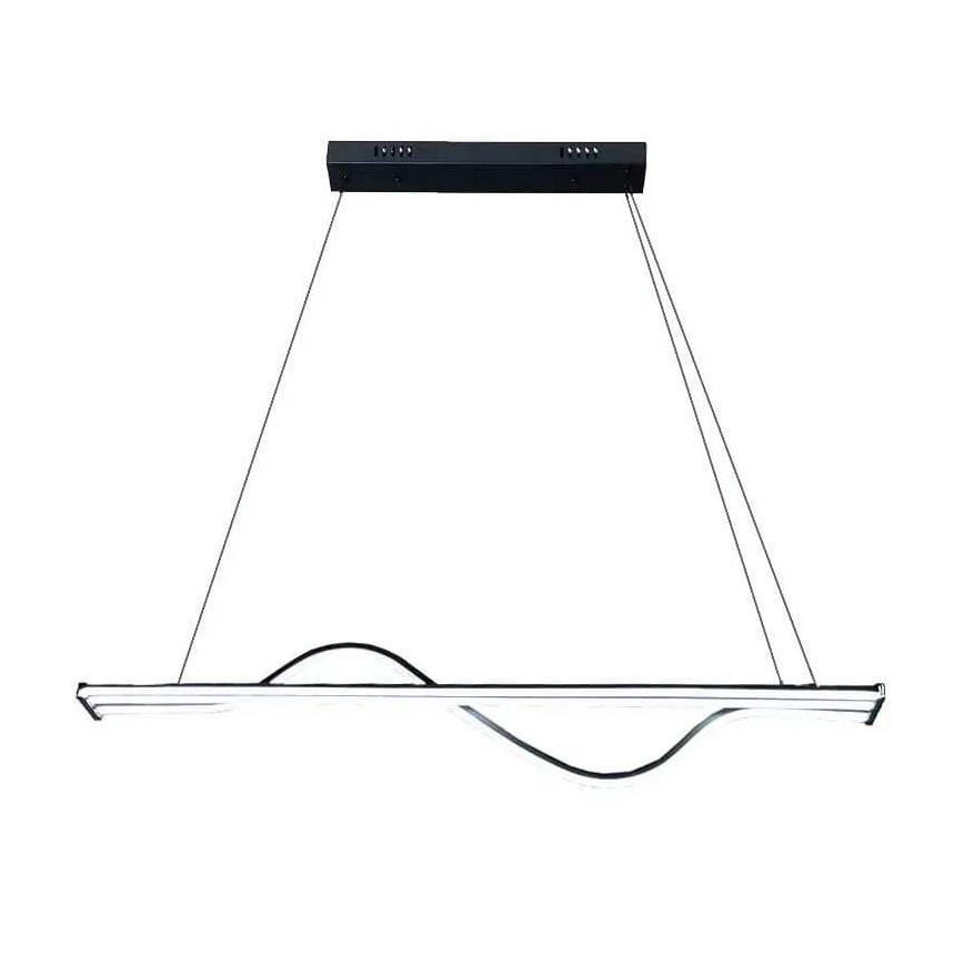 LED Stmievateľný luster na lanku LED/70W/230V 3000-6500K + diaľkové ovládanie