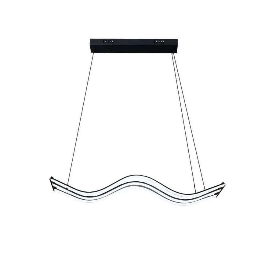 LED Stmievateľný luster na lanku LED/70W/230V 3000-6500K + diaľkové ovládanie
