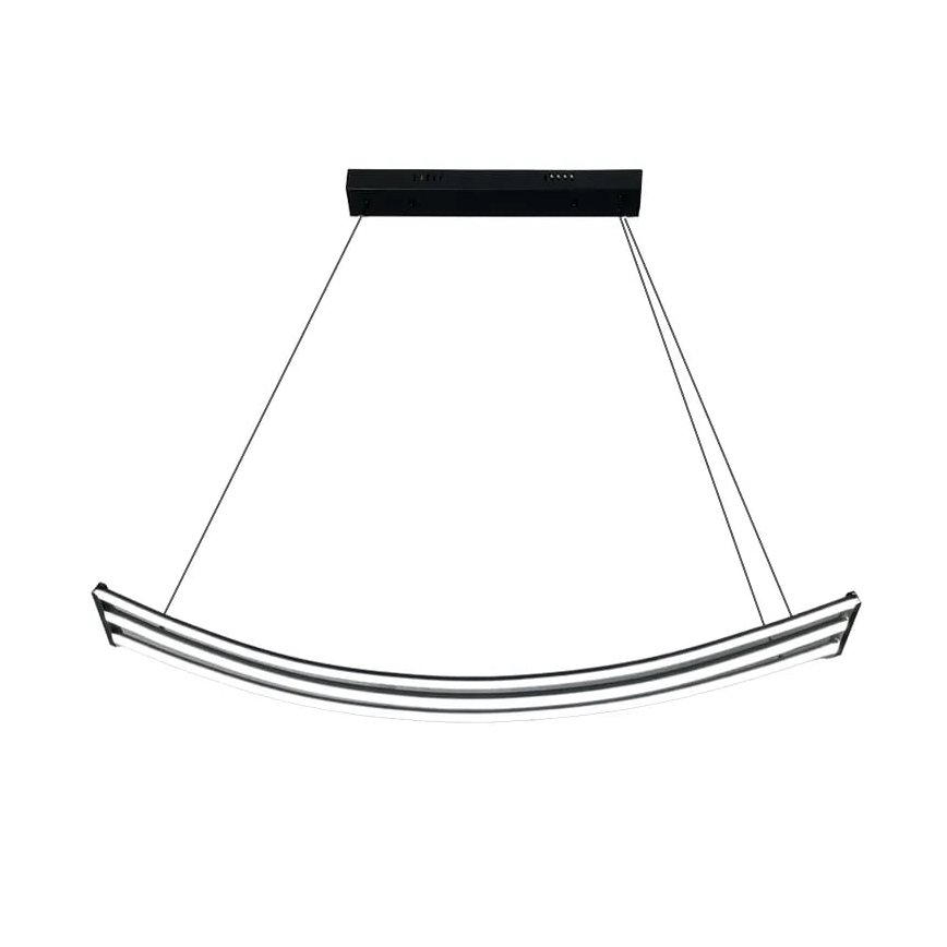 LED Stmievateľný luster na lanku LED/70W/230V 3000-6500K + diaľkové ovládanie