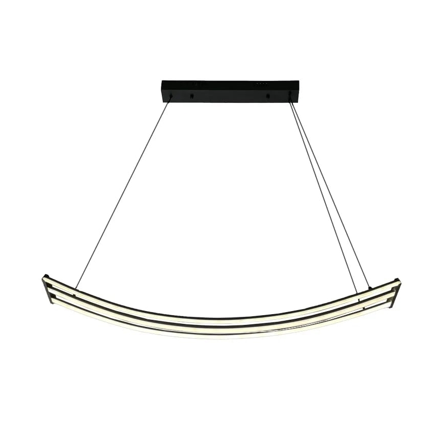 LED Stmievateľný luster na lanku LED/70W/230V 3000-6500K + diaľkové ovládanie