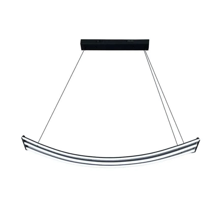 LED Stmievateľný luster na lanku LED/70W/230V 3000-6500K + diaľkové ovládanie