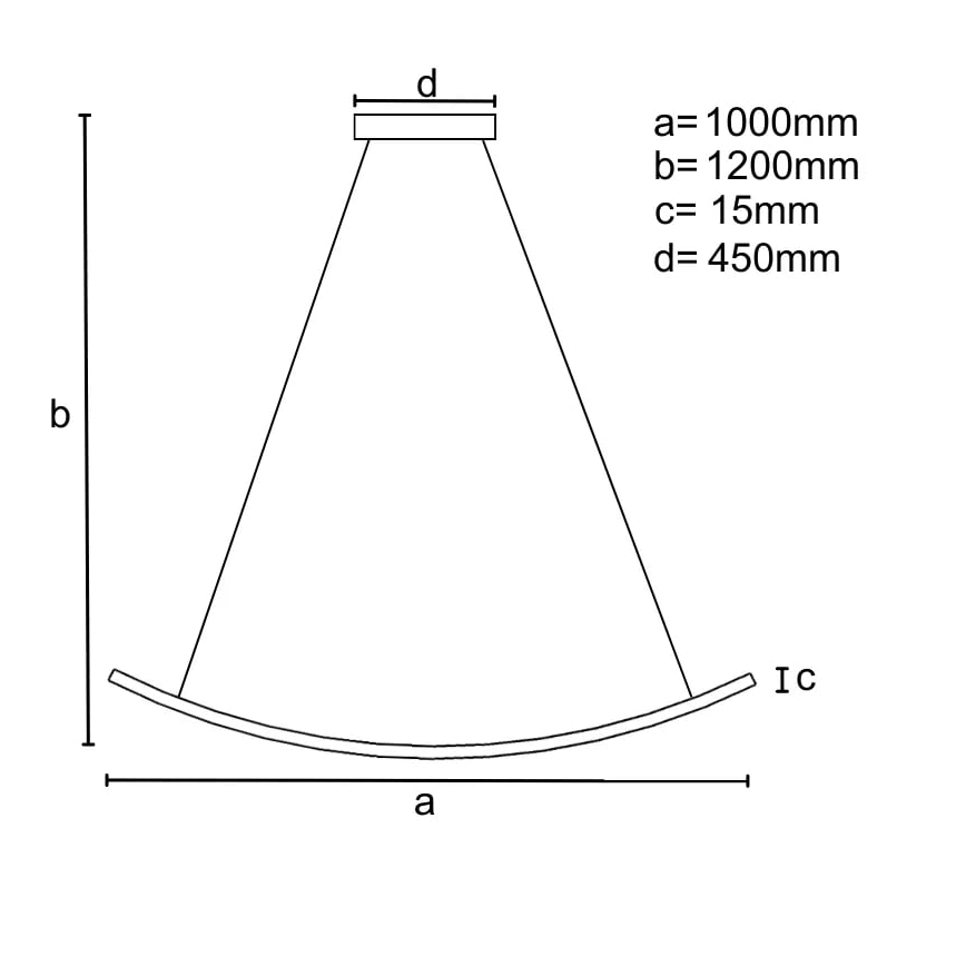 LED Stmievateľný luster na lanku LED/70W/230V 3000-6500K + diaľkové ovládanie