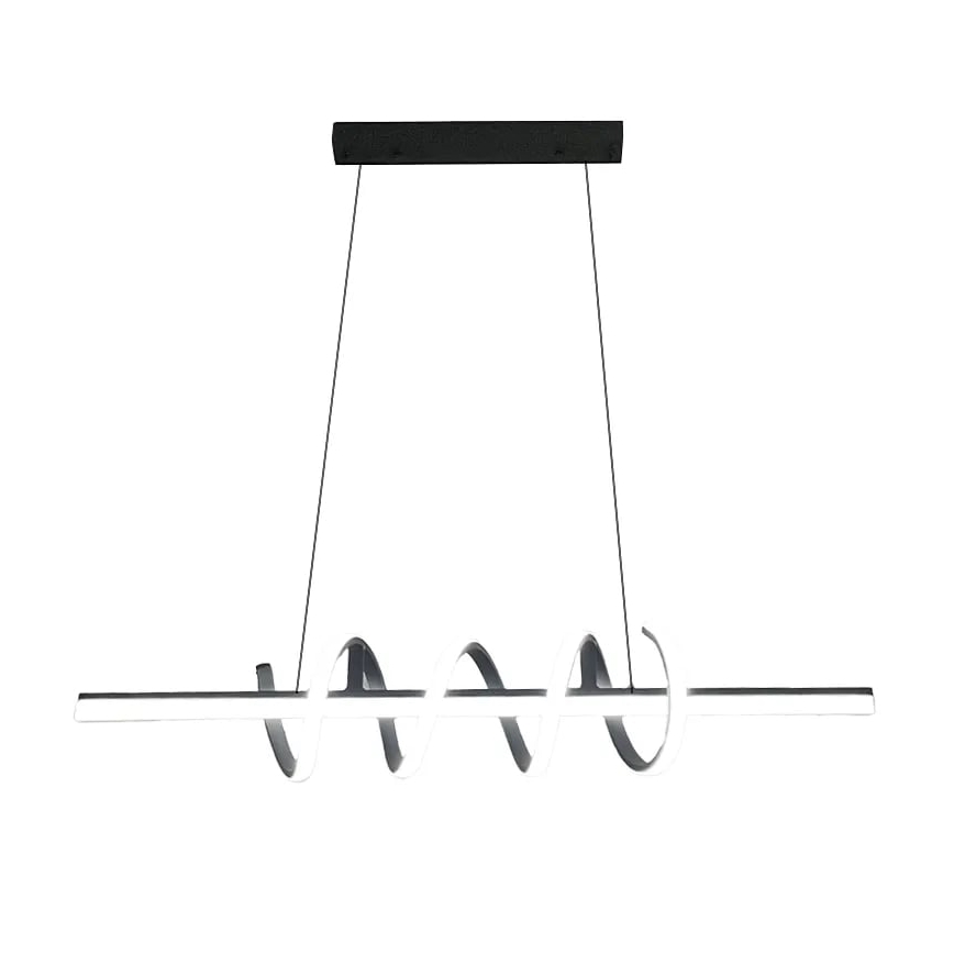 LED Stmievateľný luster na lanku LED/70W/230V 3000-6500K + diaľkové ovládanie