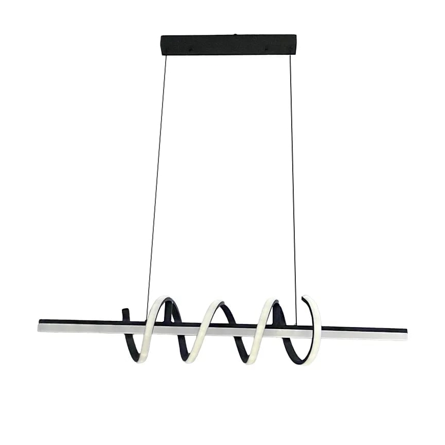 LED Stmievateľný luster na lanku LED/70W/230V 3000-6500K + diaľkové ovládanie
