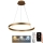 LED Stmievateľný luster na lanku LED/70W/230V 3000-6500K pr. 60 cm + diaľkové ovládanie