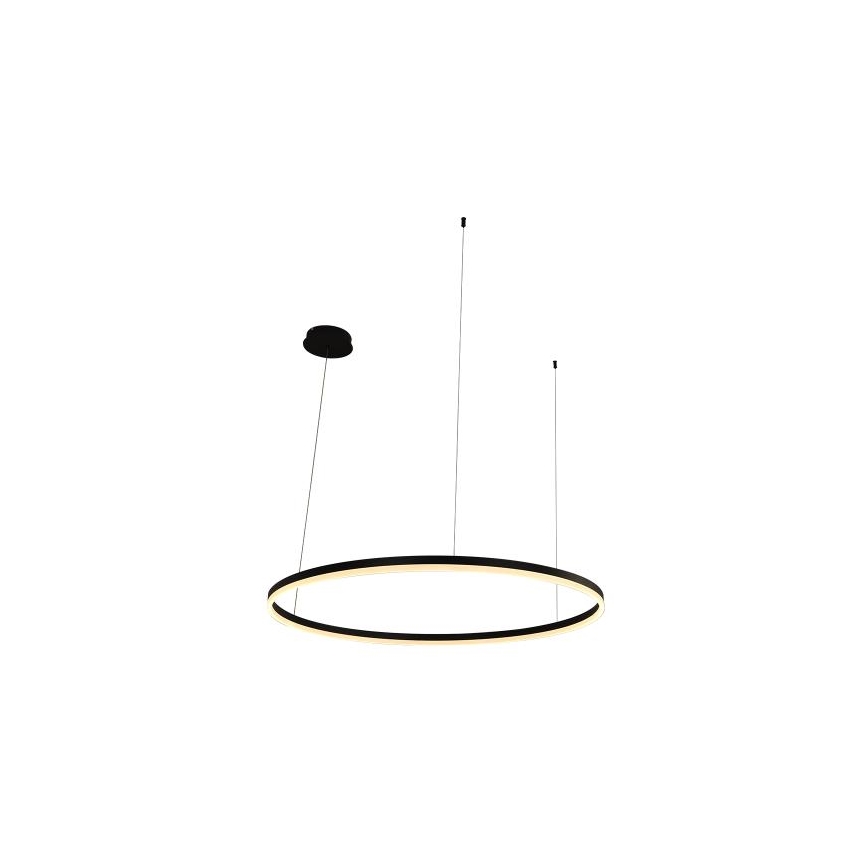 LED Stmievateľný luster na lanku LED/72W/230V 3000-6500K + diaľkové ovládanie