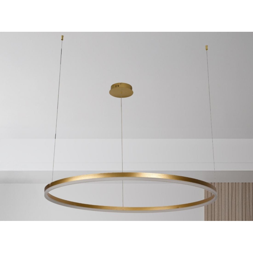 LED Stmievateľný luster na lanku LED/72W/230V 3000-6500K + diaľkové ovládanie