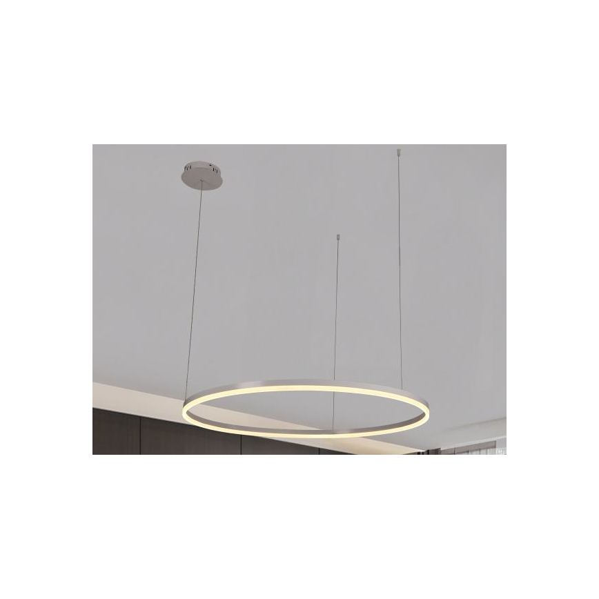 LED Stmievateľný luster na lanku LED/72W/230V 3000-6500K + diaľkové ovládanie