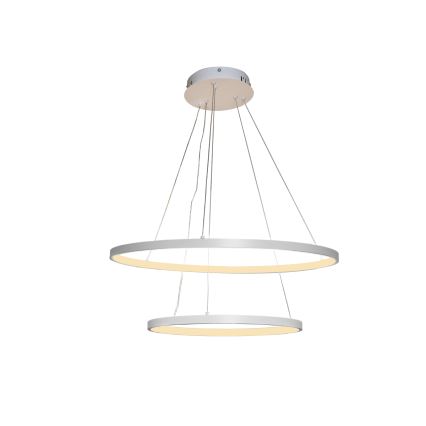 LED Stmievateľný luster na lanku LED/75W/230V 3000-6500K pr. 60 cm + diaľkové ovládanie