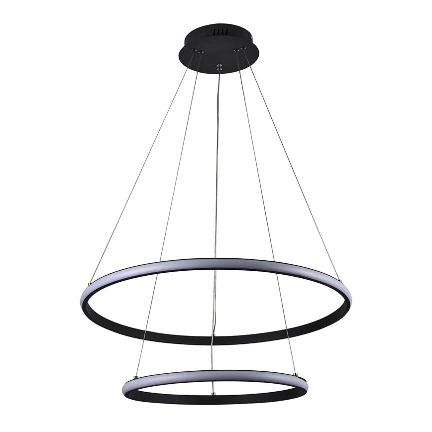 LED Stmievateľný luster na lanku LED/75W/230V 3000-6500K + diaľkové ovládanie
