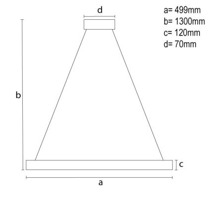 LED Stmievateľný krištáľový luster na lanku LED/80W/230V 3000-6500K čierna + diaľkové ovládanie