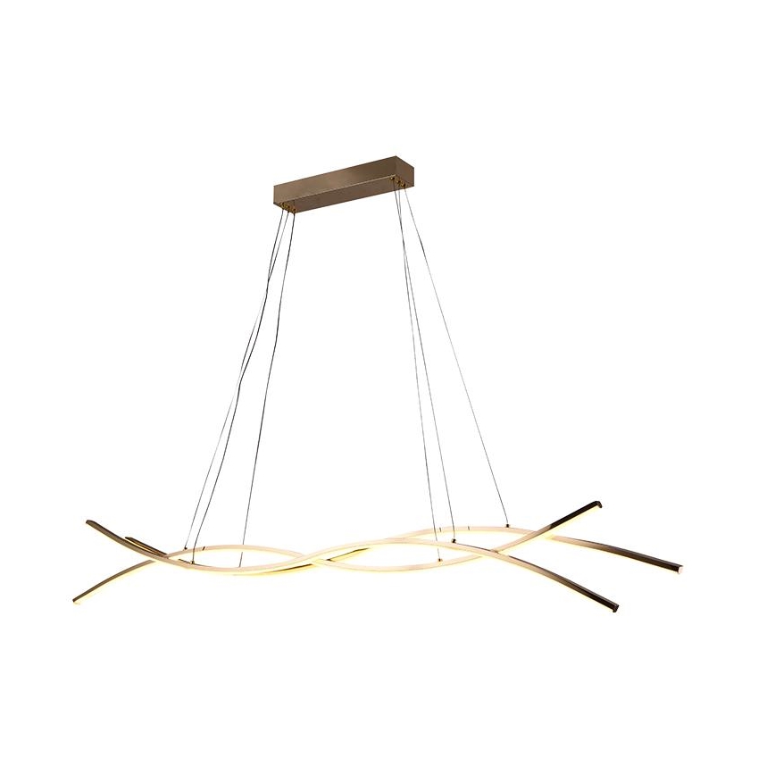 LED Stmievateľný luster na lanku LED/80W/230V 3000-6500K + diaľkové ovládanie