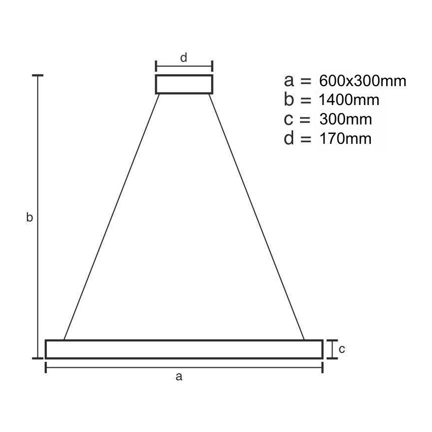 LED Stmievateľný krištáľový luster na lanku LED/80W/230V 3000-6500K zlatá + diaľkové ovládanie