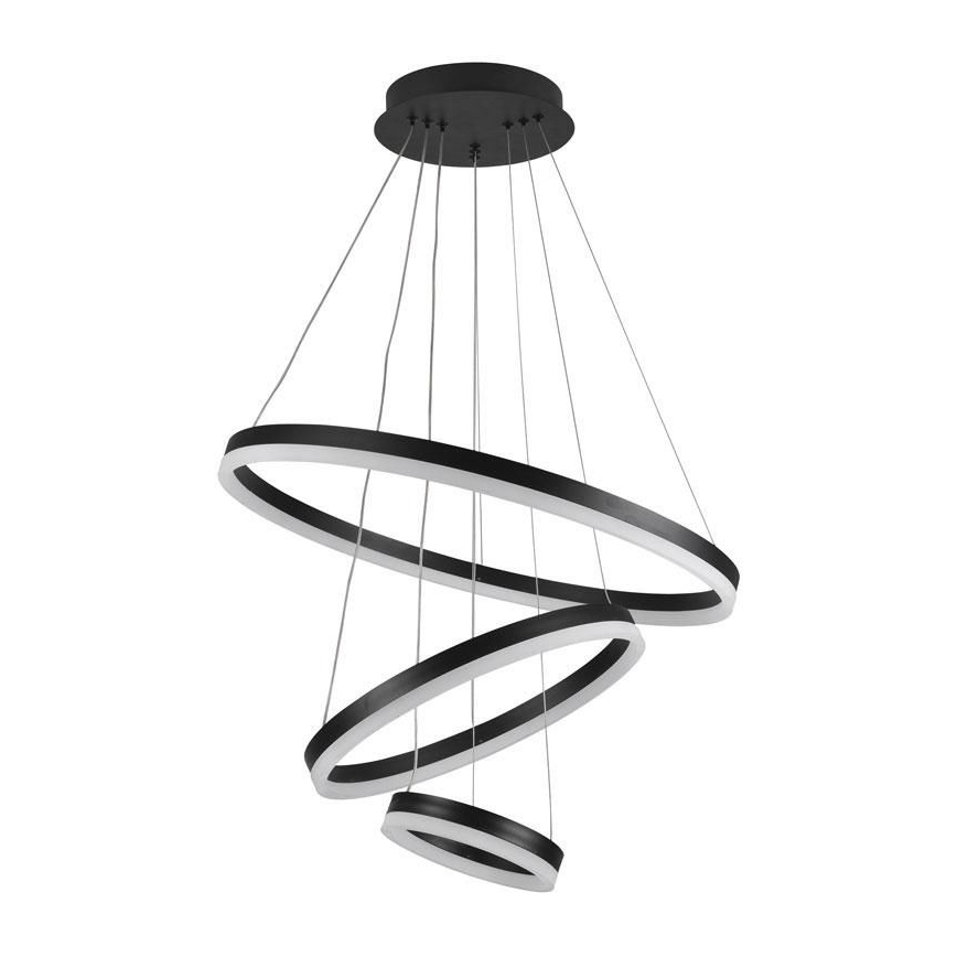 LED Stmievateľný luster na lanku LED/85W/230V 3000-6500K + diaľkové ovládanie