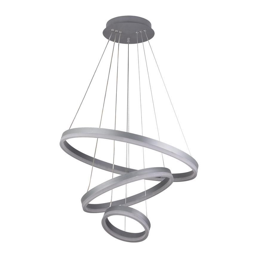 LED Stmievateľný luster na lanku LED/85W/230V 3000-6500K + diaľkové ovládanie