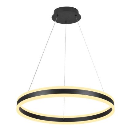 LED Stmievateľný luster na lanku LED/85W/230V 3000-6500K pr. 60 cm + diaľkové ovládanie