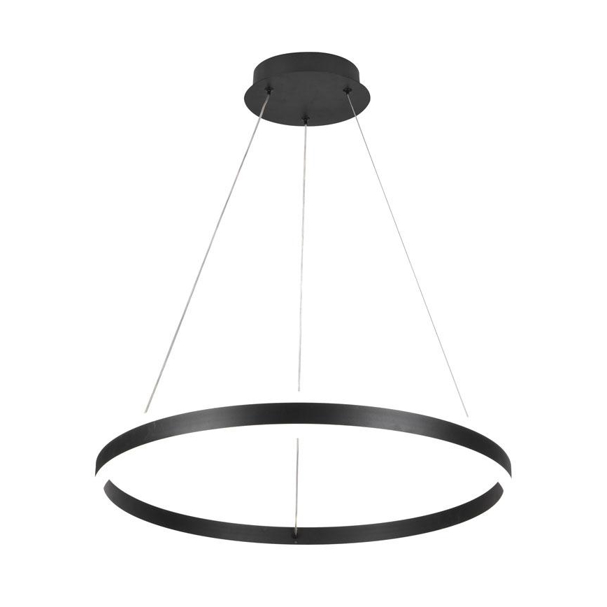 LED Stmievateľný luster na lanku LED/85W/230V 3000-6500K pr. 60 cm + diaľkové ovládanie