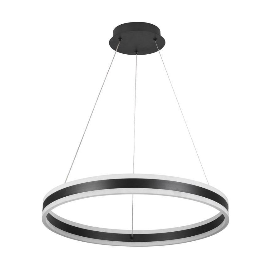 LED Stmievateľný luster na lanku LED/85W/230V 3000-6500K pr. 60 cm + diaľkové ovládanie