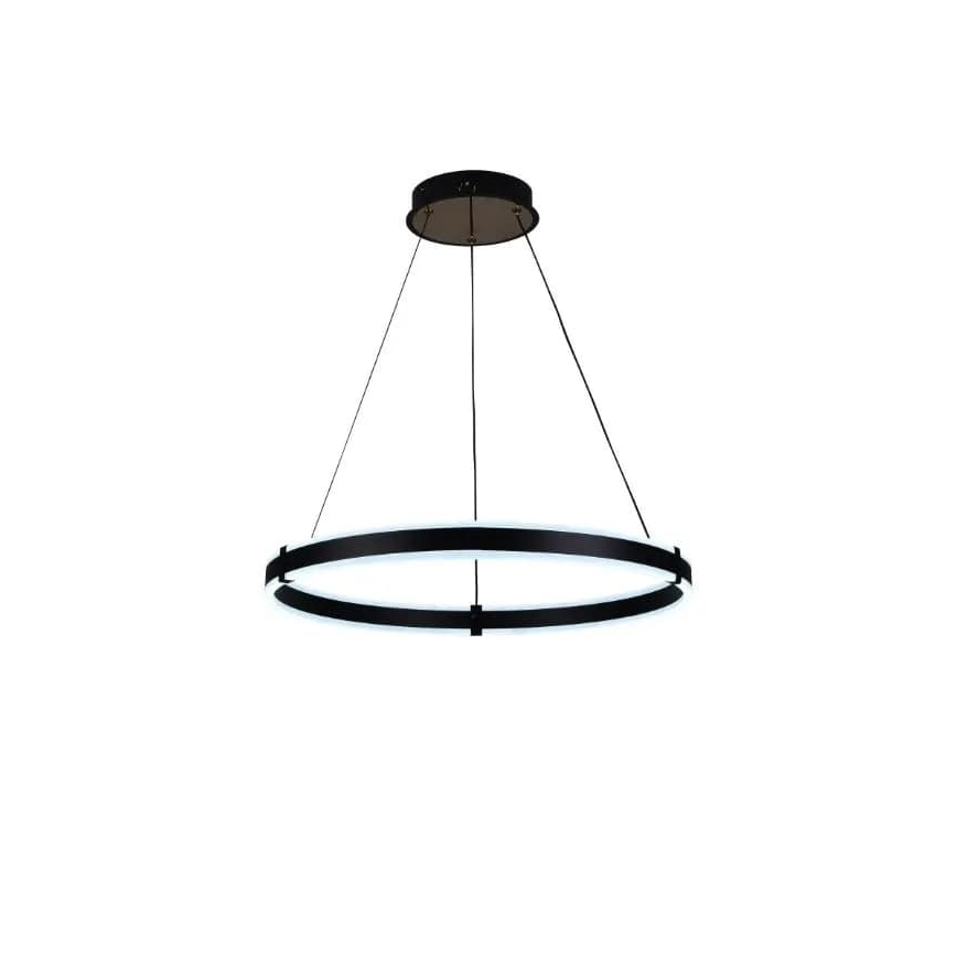 LED Stmievateľný luster na lanku LED/85W/230V 3000-6500K + diaľkové ovládanie
