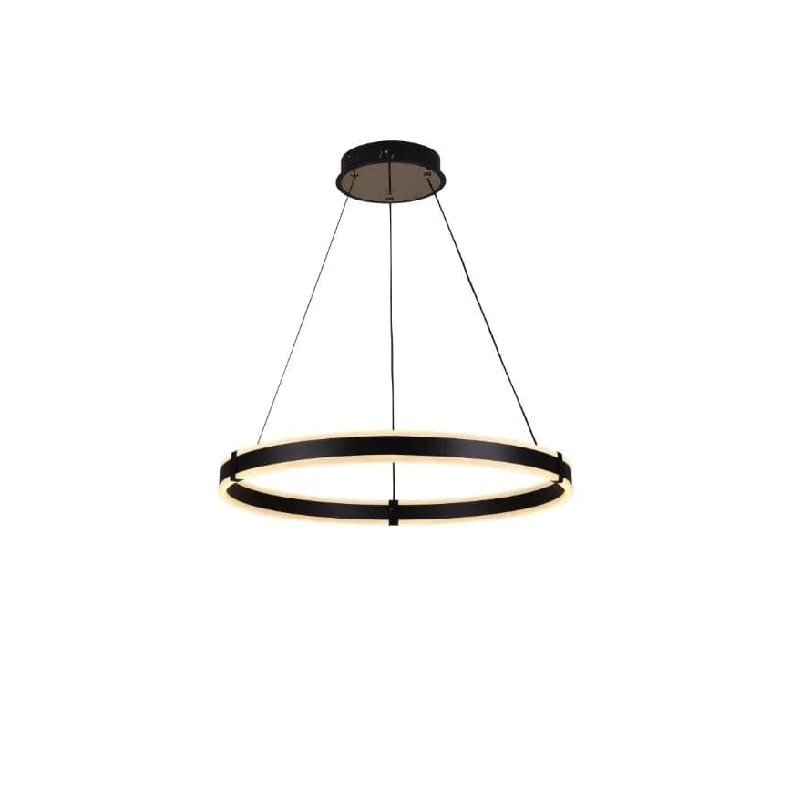 LED Stmievateľný luster na lanku LED/85W/230V 3000-6500K + diaľkové ovládanie