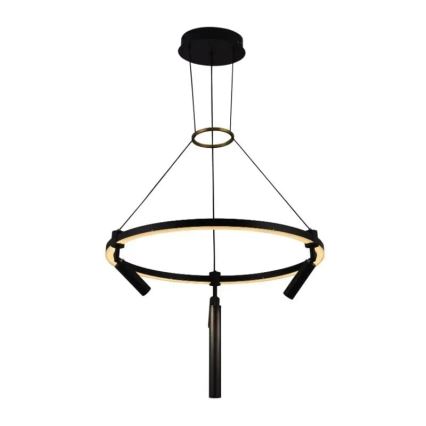 LED Stmievateľný luster na lanku LED/85W/230V 3000-6500K + diaľkové ovládanie