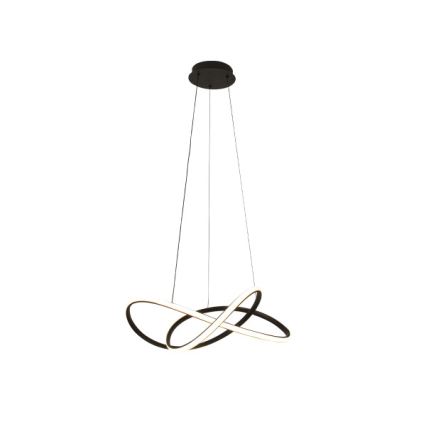 Stmievateľný LED závesný luster na lane LED/85W/230V 3000-6500K priemer 60 cm + diaľkové ovládanie