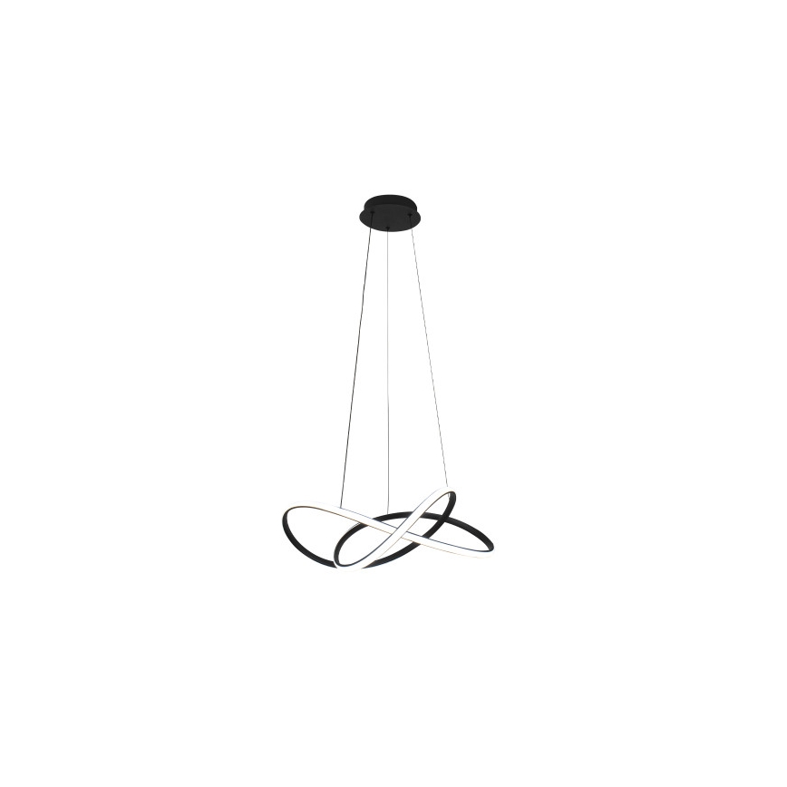 Stmievateľný LED závesný luster na lane LED/85W/230V 3000-6500K priemer 60 cm + diaľkové ovládanie