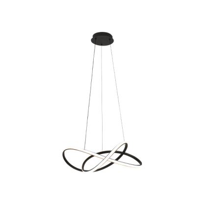 Stmievateľný LED závesný luster na lane LED/85W/230V 3000-6500K priemer 60 cm + diaľkové ovládanie